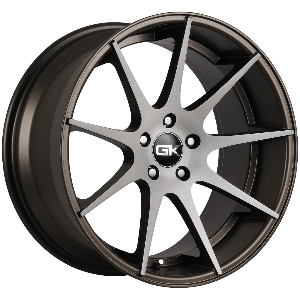 GK 509 Matte Bronce / Brushed 8.5x19 63.4 60° Kegel