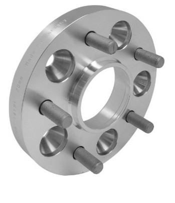 Distanzscheibe 20mm 4x114.3-67.1 aus Alu mit Anschraub-Ausf. System 3 *