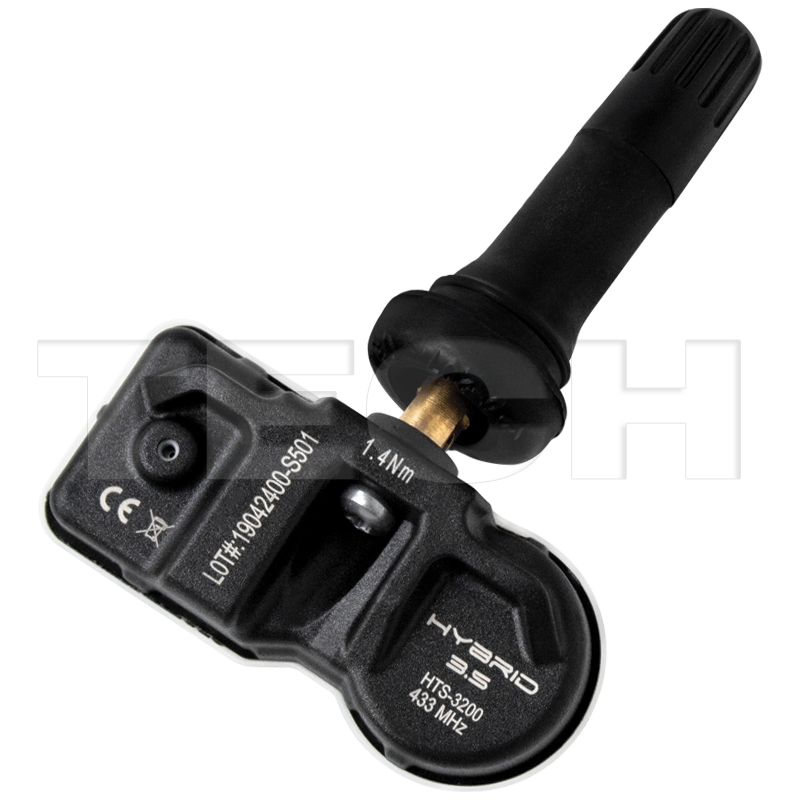 Programmierter TPMS Reifendrucksensor T-PRO Hybrid 3.5 (Gummi) 433 MHz