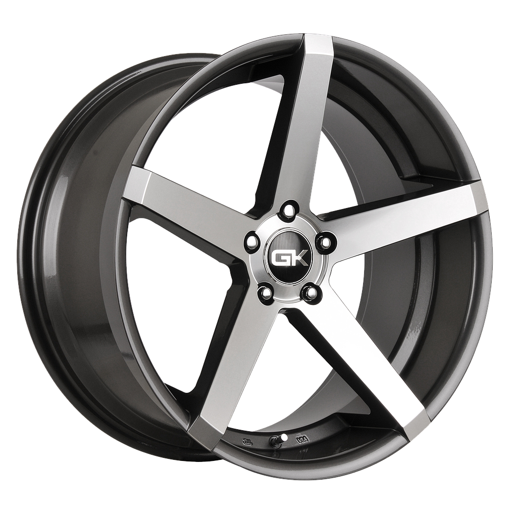 GK 265 Gunmetal Frontpolished 8x18 74.1 60° Kegel