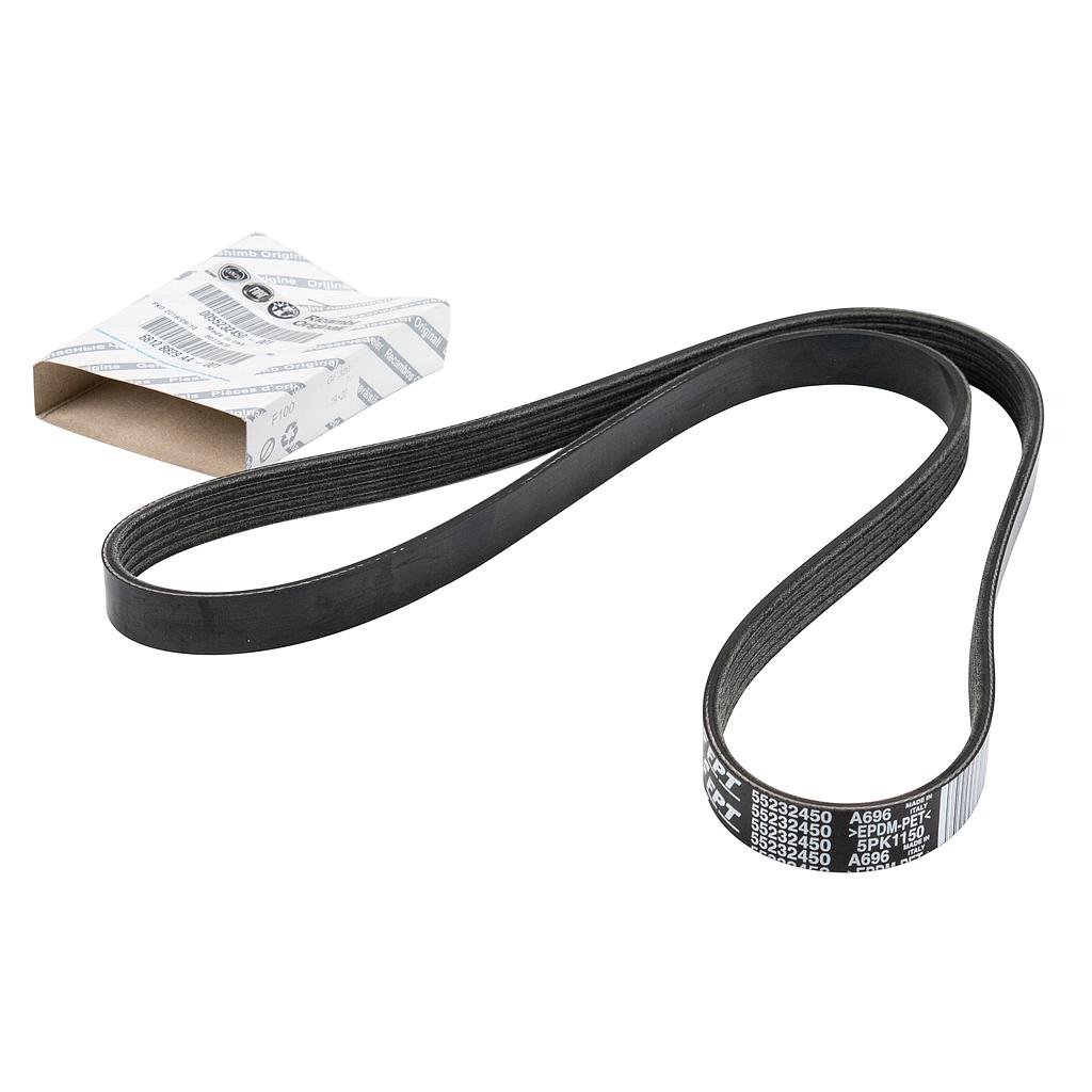 Couroie polyV 5K1150-3 Fiat 500 500L Abarth Bravo Doblo Panda P