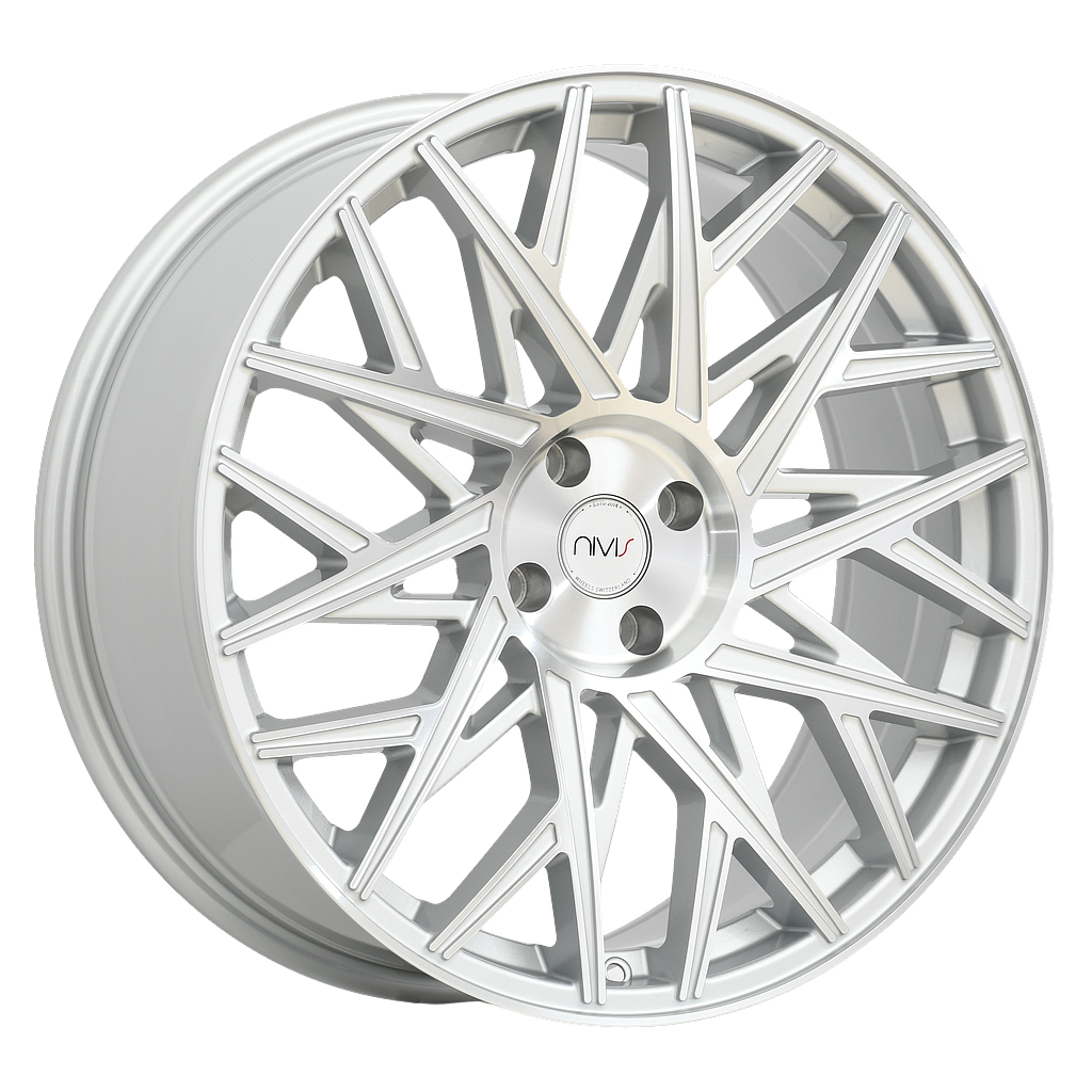 NIVIS Rapido Silver polished 8.5x20 4x108 ET27 CB65.1 KE60