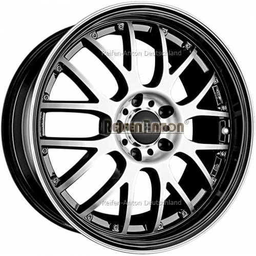 TEC-Speedwheels GT6 EVO  8.0 x 18 ET35 gloss black (Kopie)