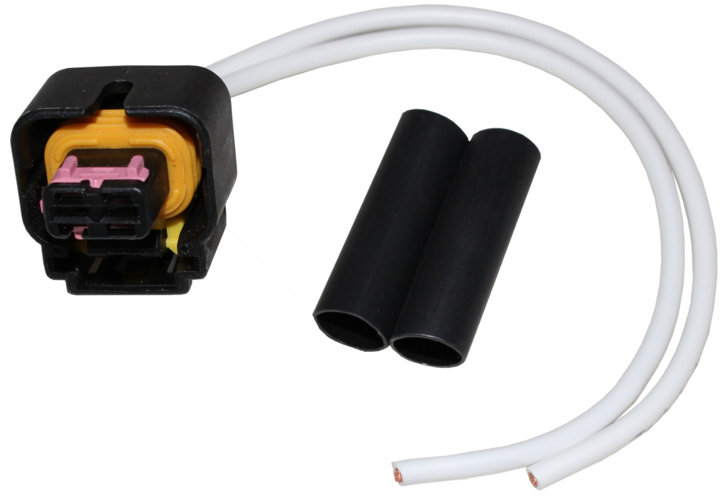 Rep.-Satz Diesel Injektoren Stecker, 2-polig fÃ¼r Ducato 250, Jumper III, Boxer III + Druckregelventil an Hochdruckpumpe Bosch Common Rail Stecker + Kurbelwellensensor z.B. Ducato 250