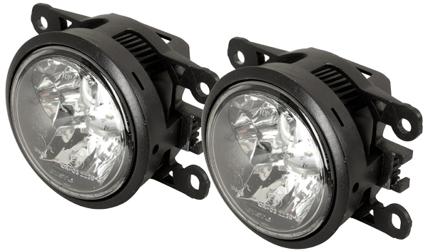Kit luci LED diurne / fendinebbia, per vehicoli senza luci diurne