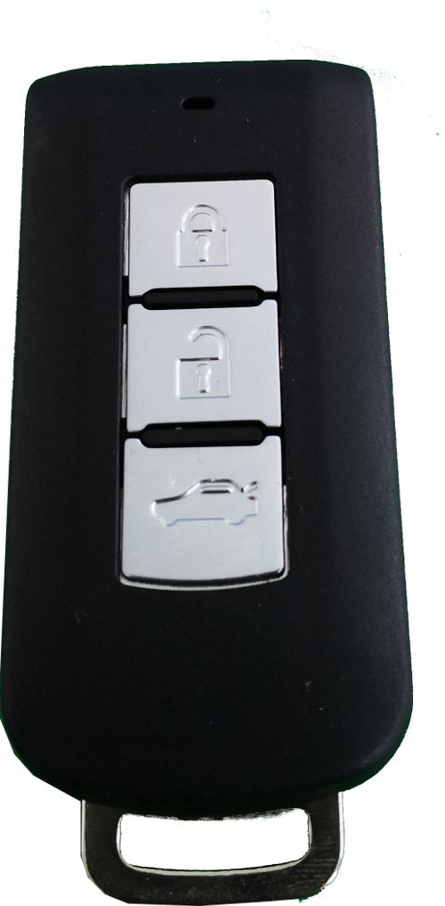 Boítier de clé, 3 boutons (Pour voitures avec KeylessGo)