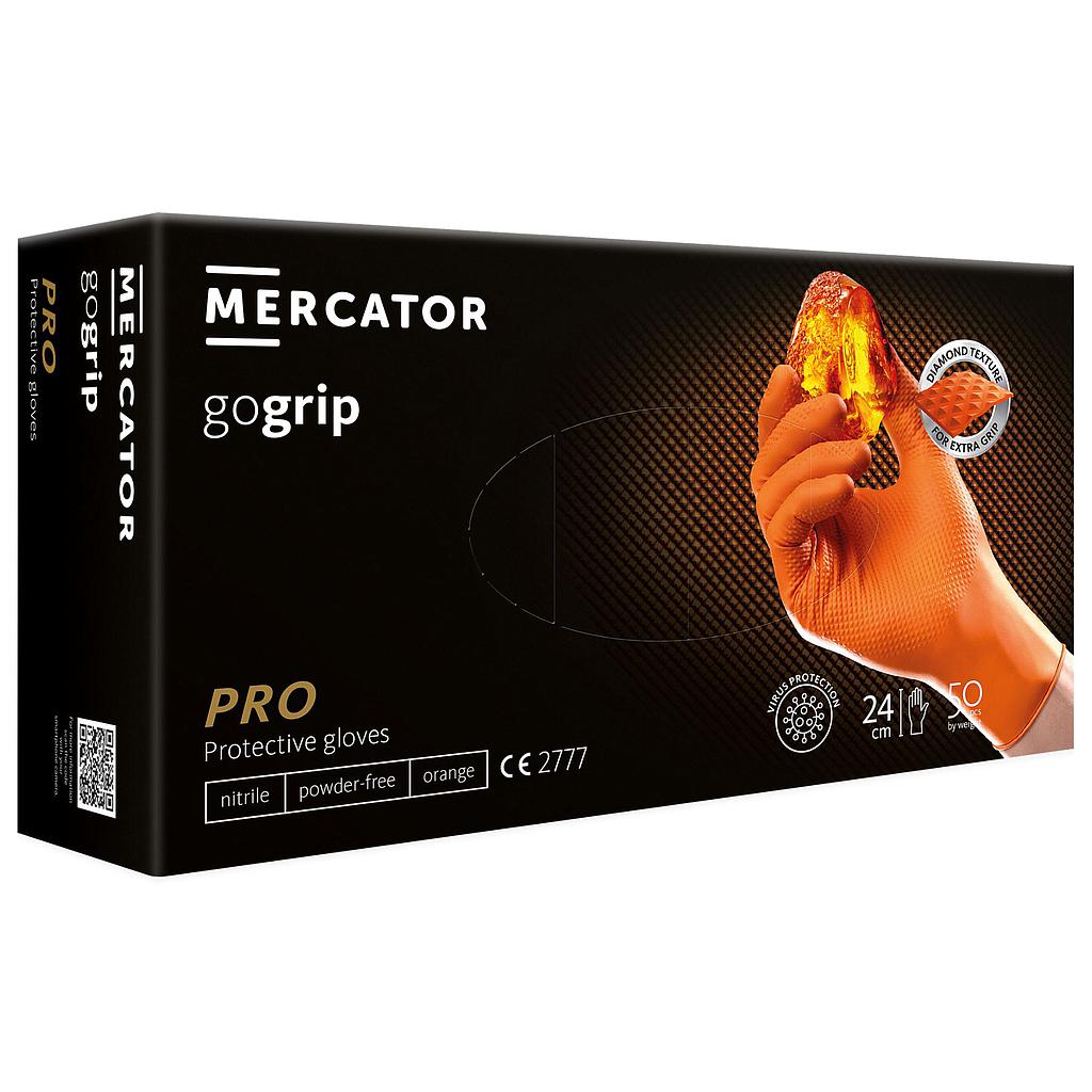 Mercator GoGrip Gants orange L (50x)