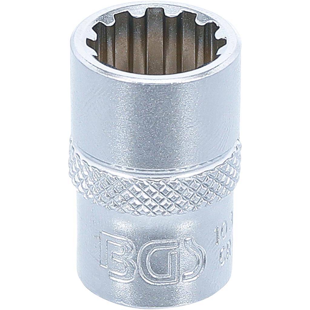 Steckschlüssel-Einsatz Gear Lock | Antrieb Innenvierkant 10 mm (3/8") | SW 12 mm