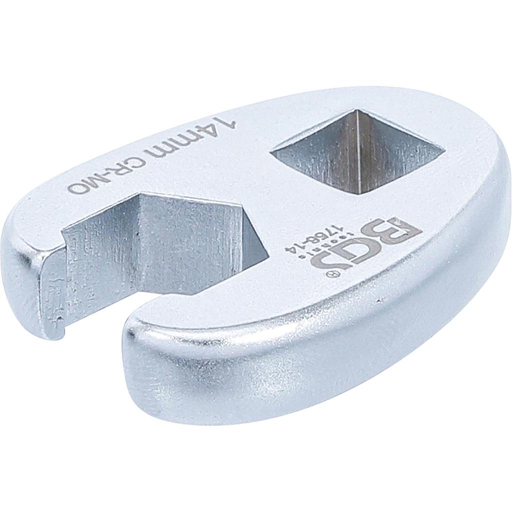 Hahnenfussschlüssel | Antrieb Innenvierkant 10 mm (3/8") | SW 14 mm