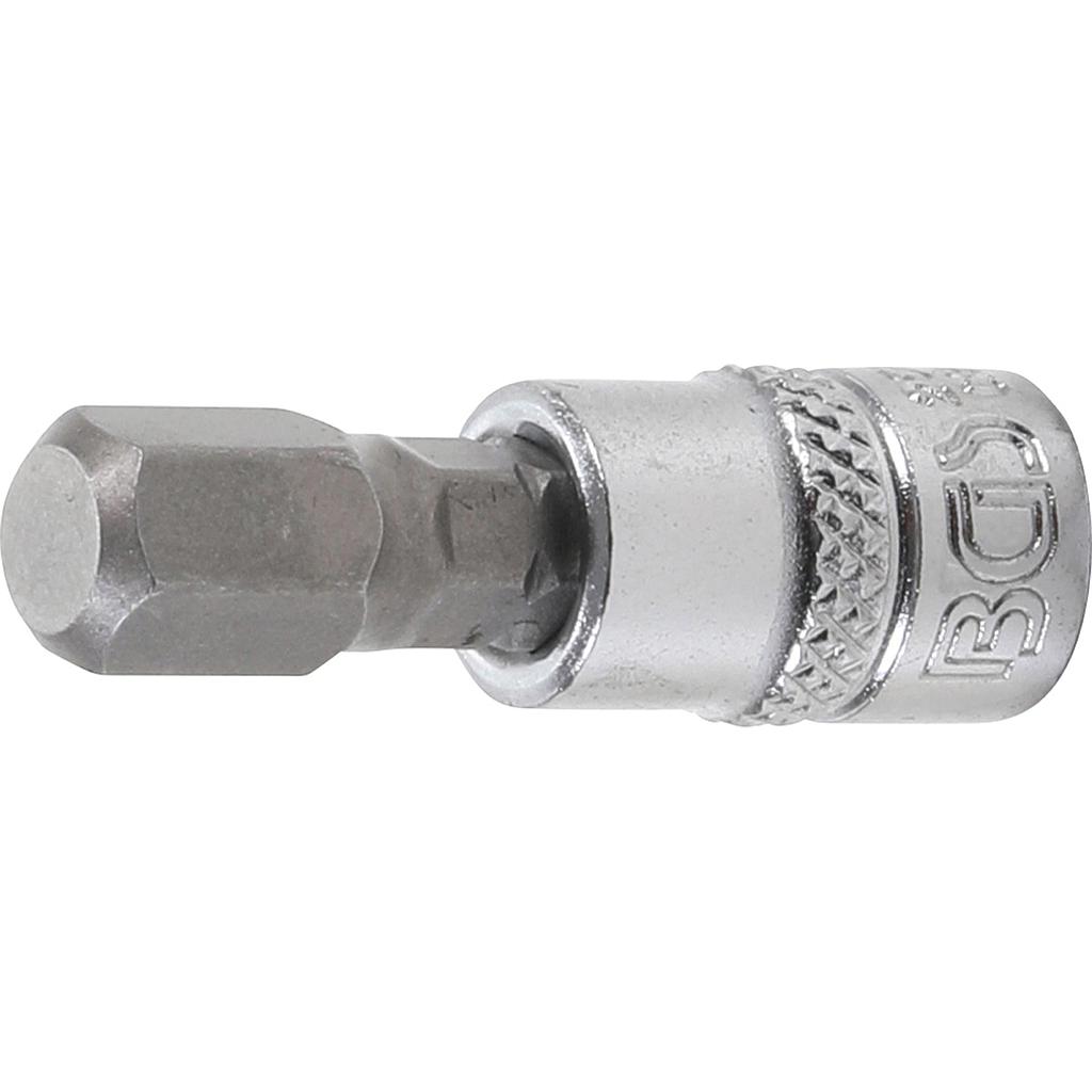Bit-Einsatz | Antrieb Innenvierkant 6,3 mm (1/4") | Innensechskant 8 mm