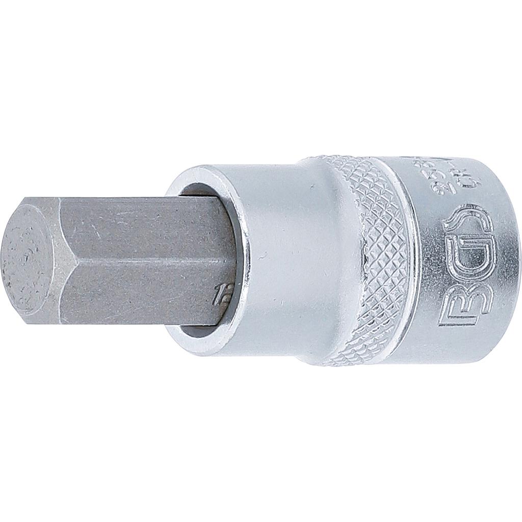 Bit-Einsatz | Antrieb Innenvierkant 10 mm (3/8") | Innensechskant 12 mm