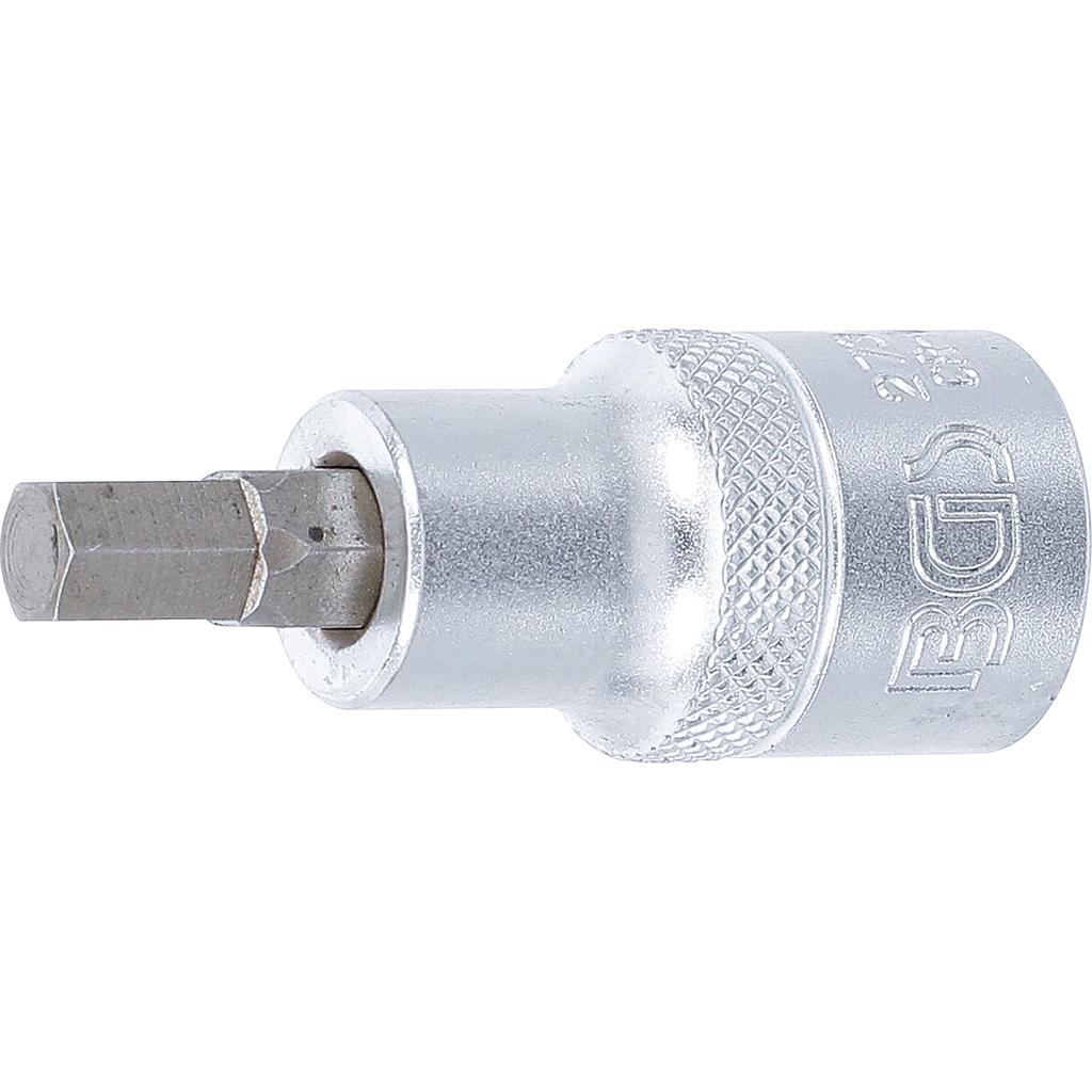 Bit-Einsatz | Länge 55 mm | Antrieb Innenvierkant 12,5 mm (1/2") | Innensechskant 9/32"