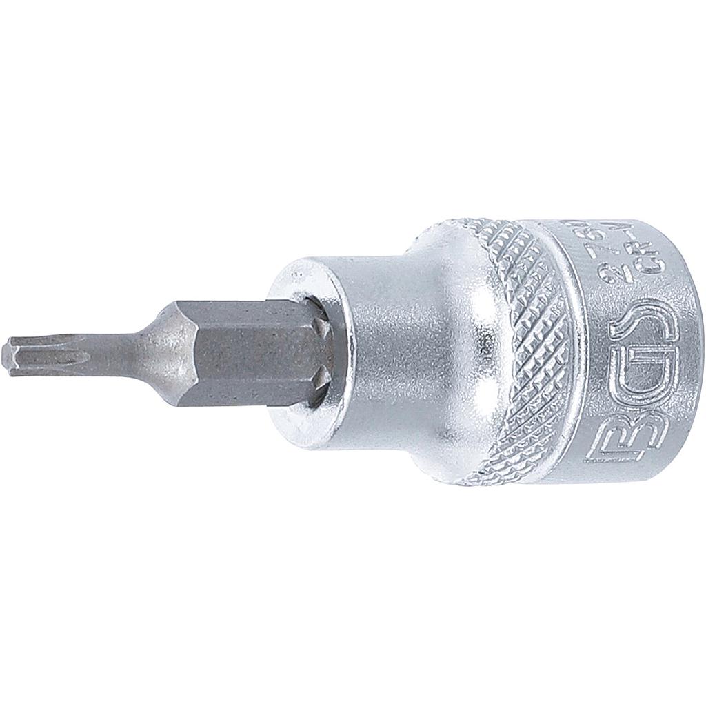 Bit-Einsatz | Antrieb Innenvierkant 10 mm (3/8") | T-Profil (für Torx) T10