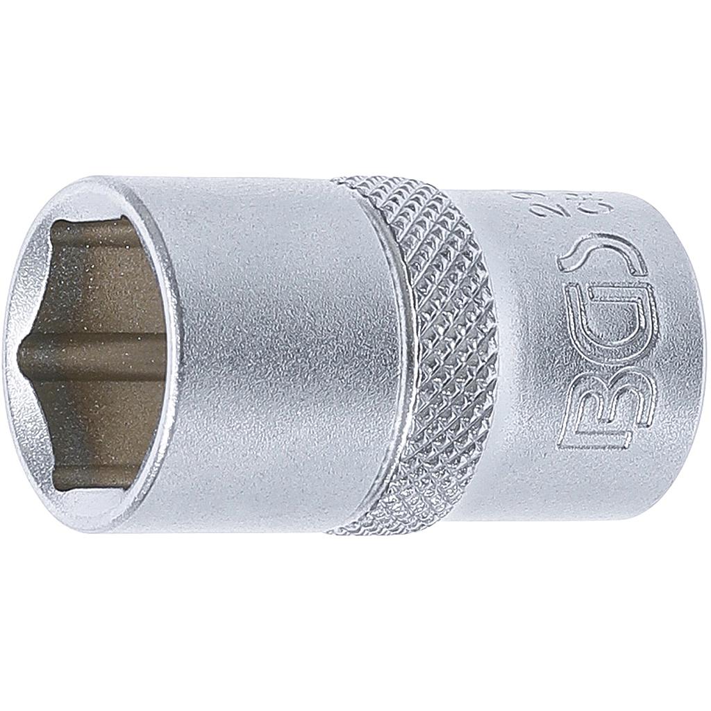 Steckschlüssel-Einsatz Sechskant | Antrieb Innenvierkant 12,5 mm (1/2") | SW 16 mm