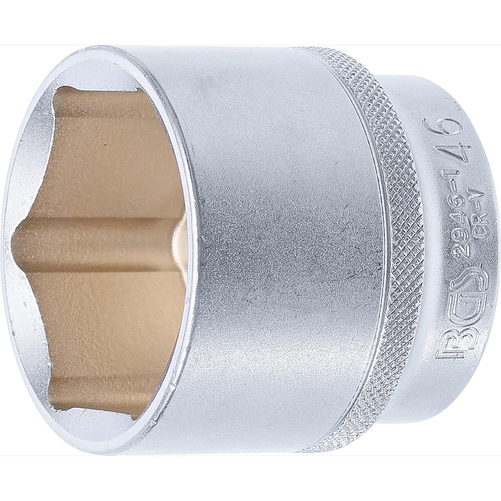 Steckschlüssel-Einsatz Sechskant | Antrieb Innenvierkant 12,5 mm (1/2") | SW 46 mm