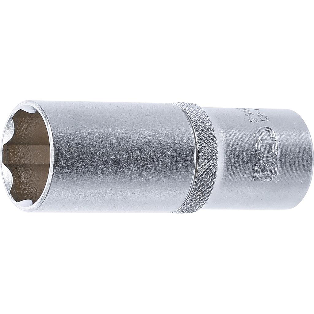 Steckschlüssel-Einsatz Super Lock, tief | Antrieb Innenvierkant 12,5 mm (1/2") | SW 21 mm