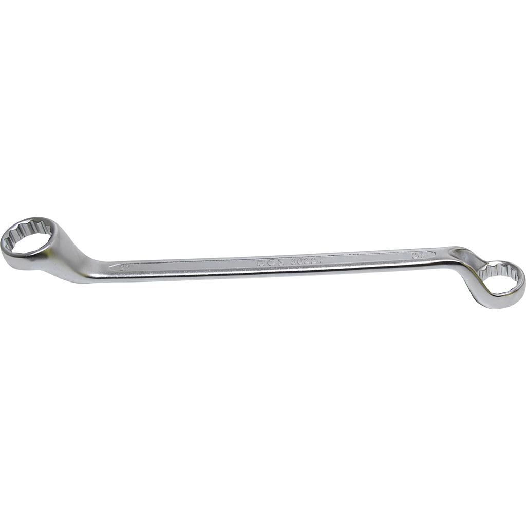 Doppel-Ringschlüssel | tief gekröpft | SW 24 x 27 mm