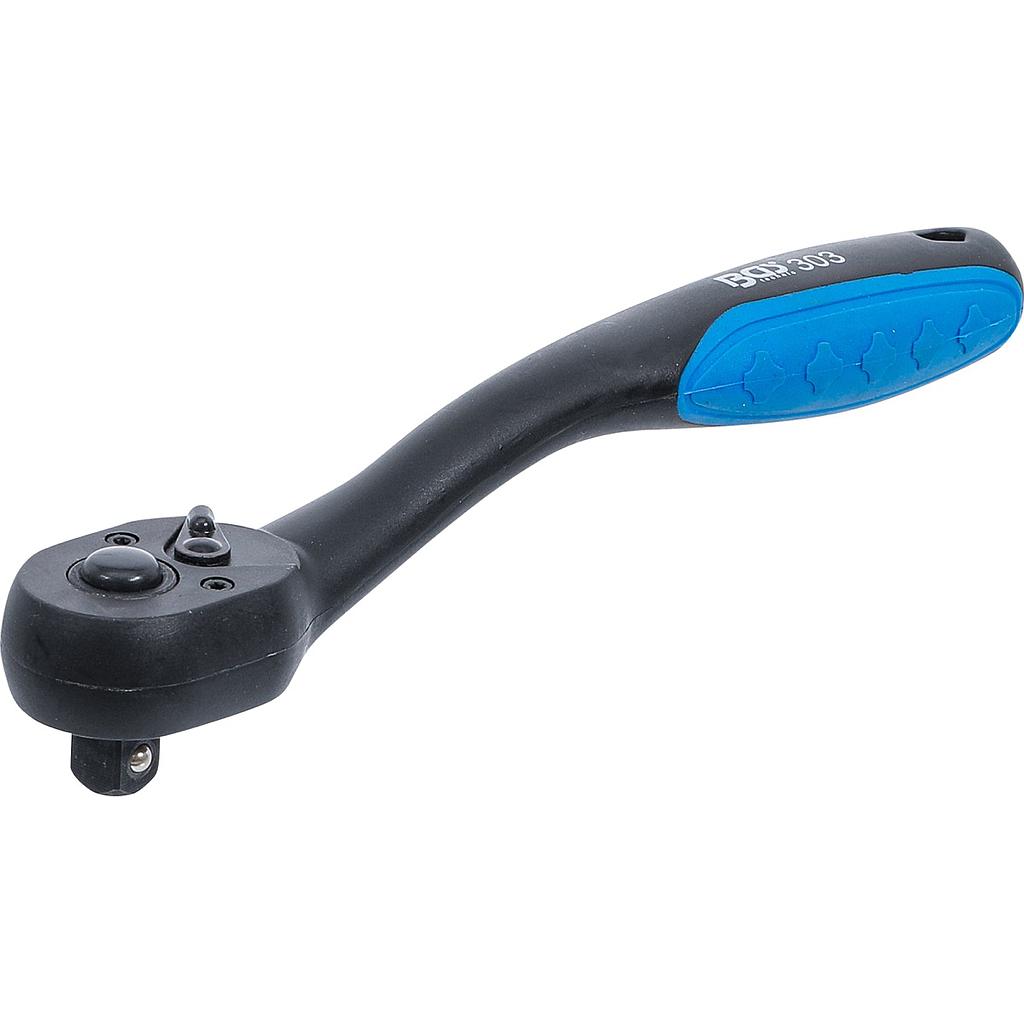 Umschaltknarre, kunststoff-ummantelt | Abtrieb Aussenvierkant 10 mm (3/8")