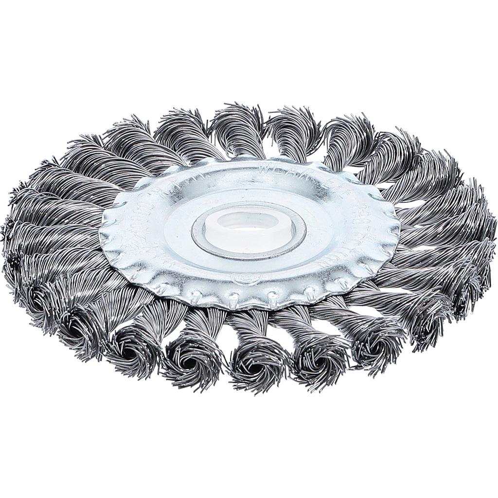 Scheibenbürste / Zopfrundbürste | Ø 125 mm