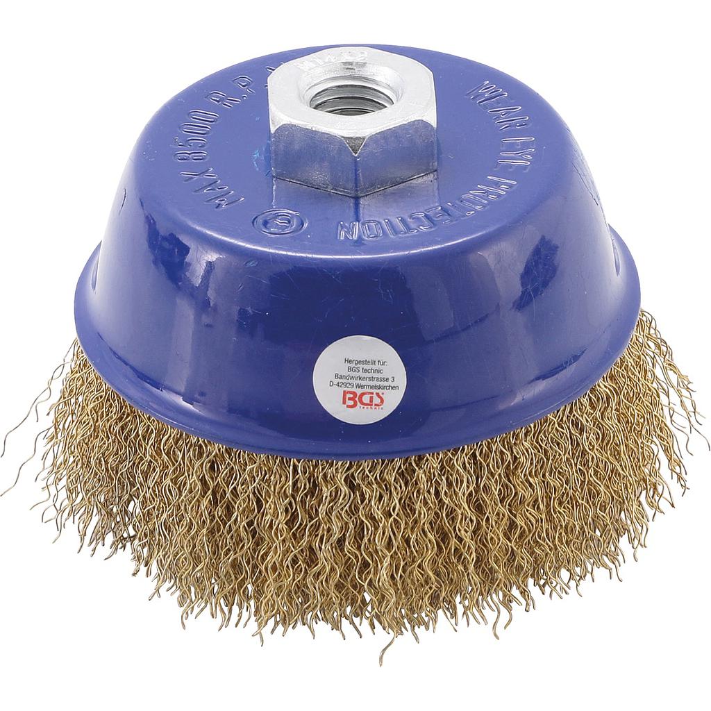 Topfbürste | Aufnahme M14 x 2,0 mm | Ø 100 x 67 mm