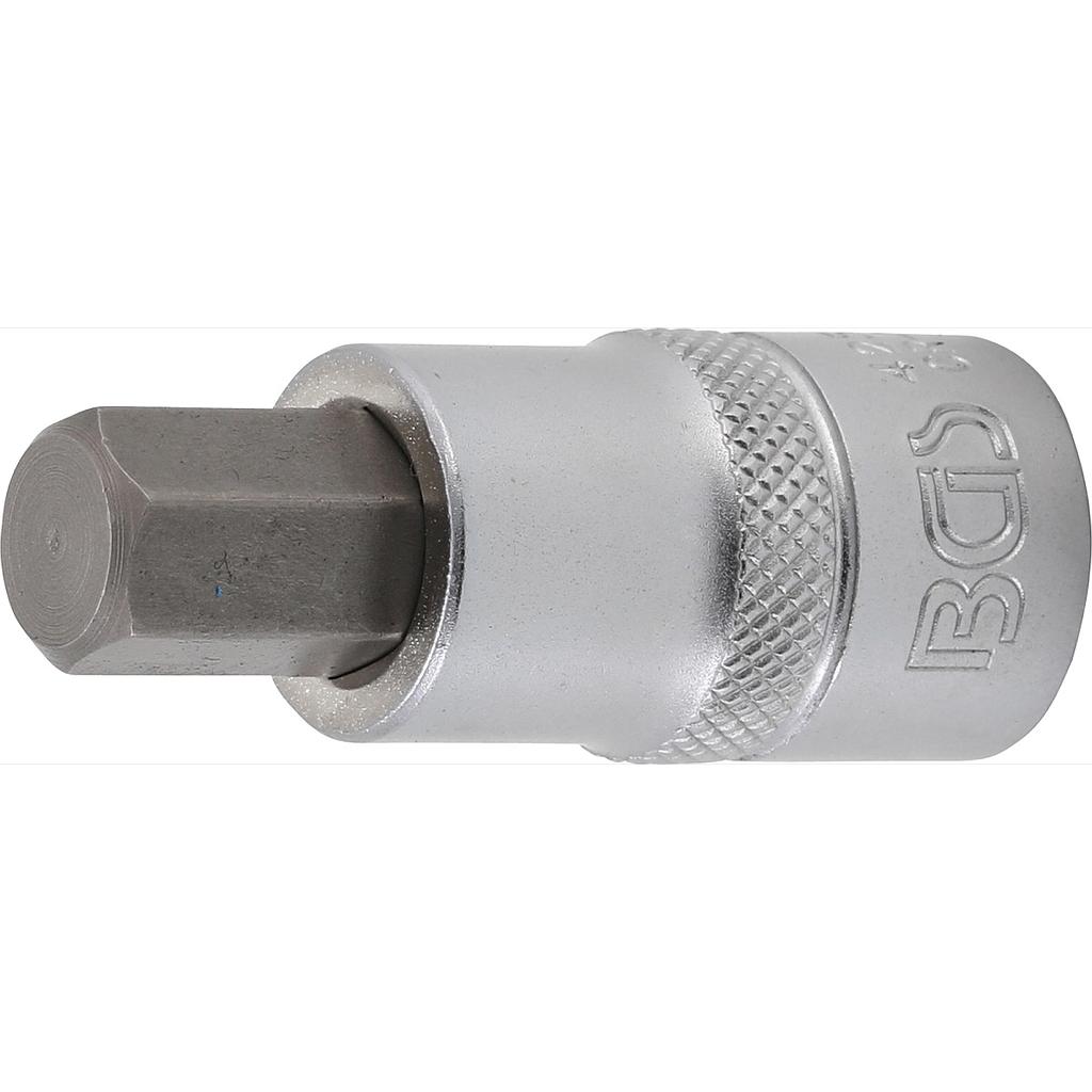 Bit-Einsatz | Antrieb Innenvierkant 12,5 mm (1/2") | Innensechskant 12 mm