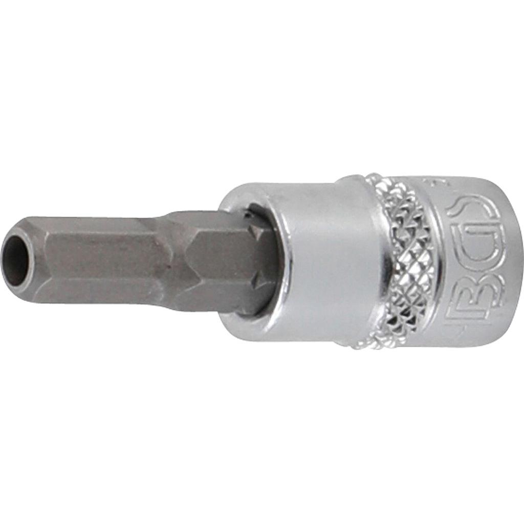 Bit-Einsatz | Antrieb Innenvierkant 6,3 mm (1/4") | Innensechskant mit Bohrung 5,5 mm