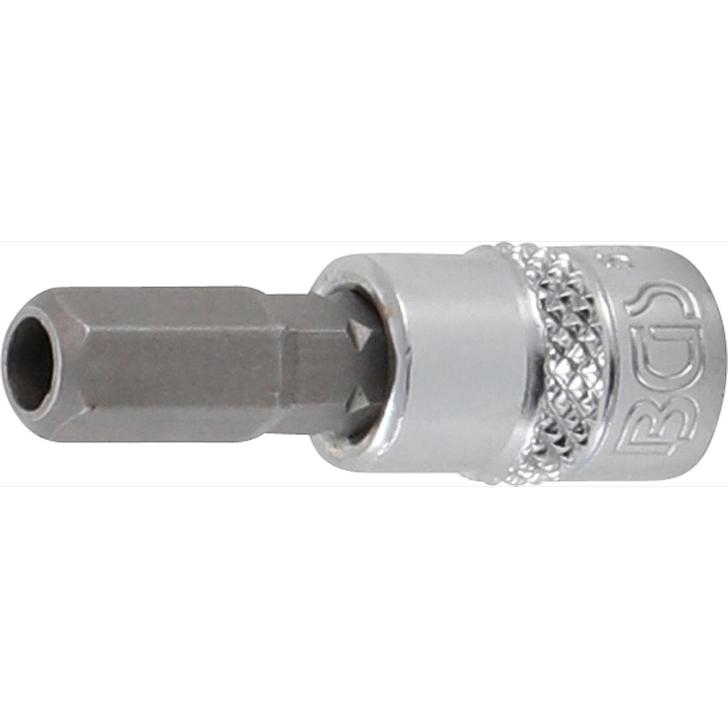 Bit-Einsatz | Antrieb Innenvierkant 6,3 mm (1/4") | Innensechskant mit Bohrung 7 mm