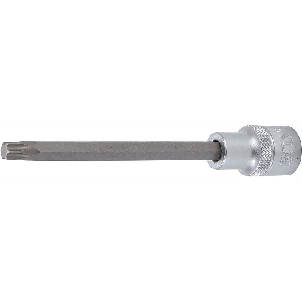 Bit-Einsatz | Länge 140 mm | Antrieb Innenvierkant 12,5 mm (1/2") | T-Profil (für Torx) T45