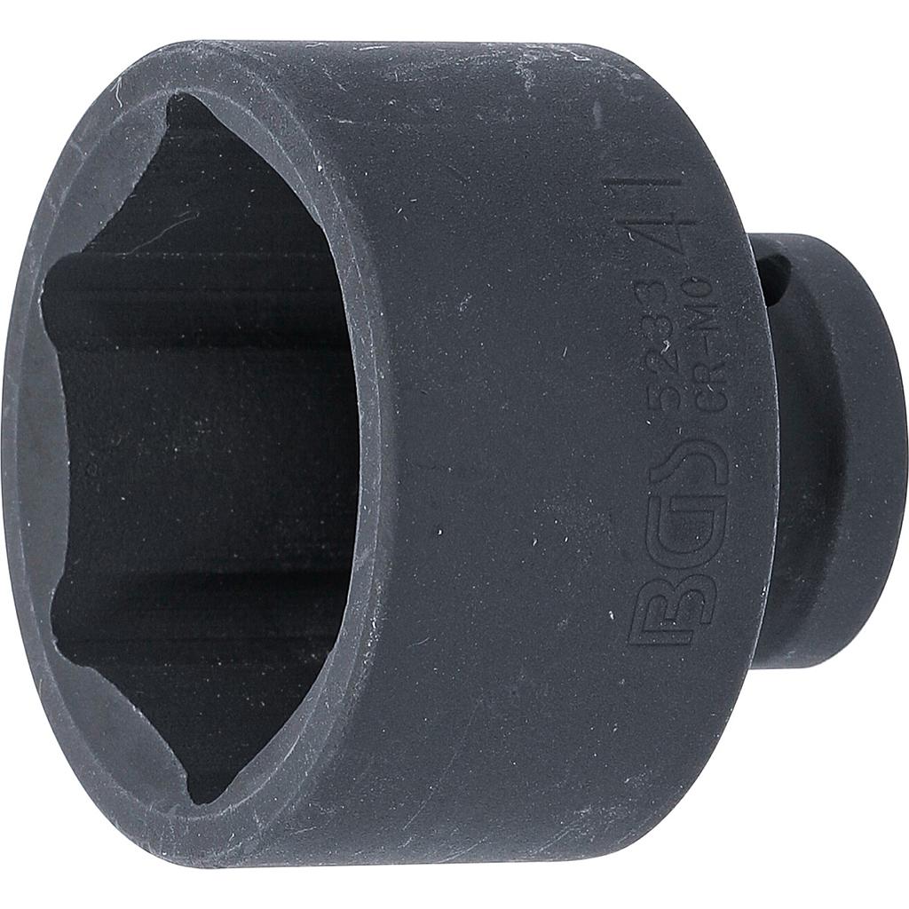 Kraft-Steckschlüssel-Einsatz Sechskant | Antrieb Innenvierkant 12,5 mm (1/2") | SW 41 mm