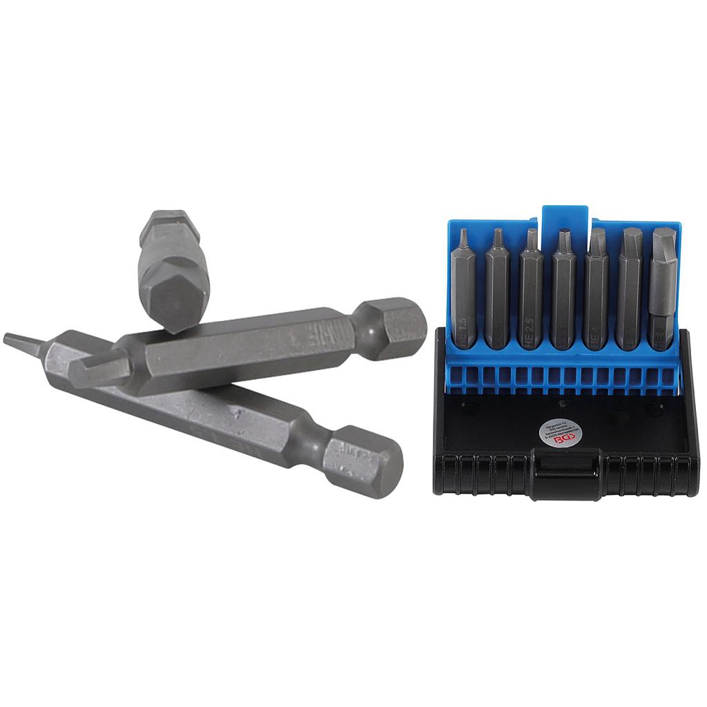 Schraubenausdreher-Satz | für defekten Innensechskant 1,5 - 6 mm | 7-tlg.