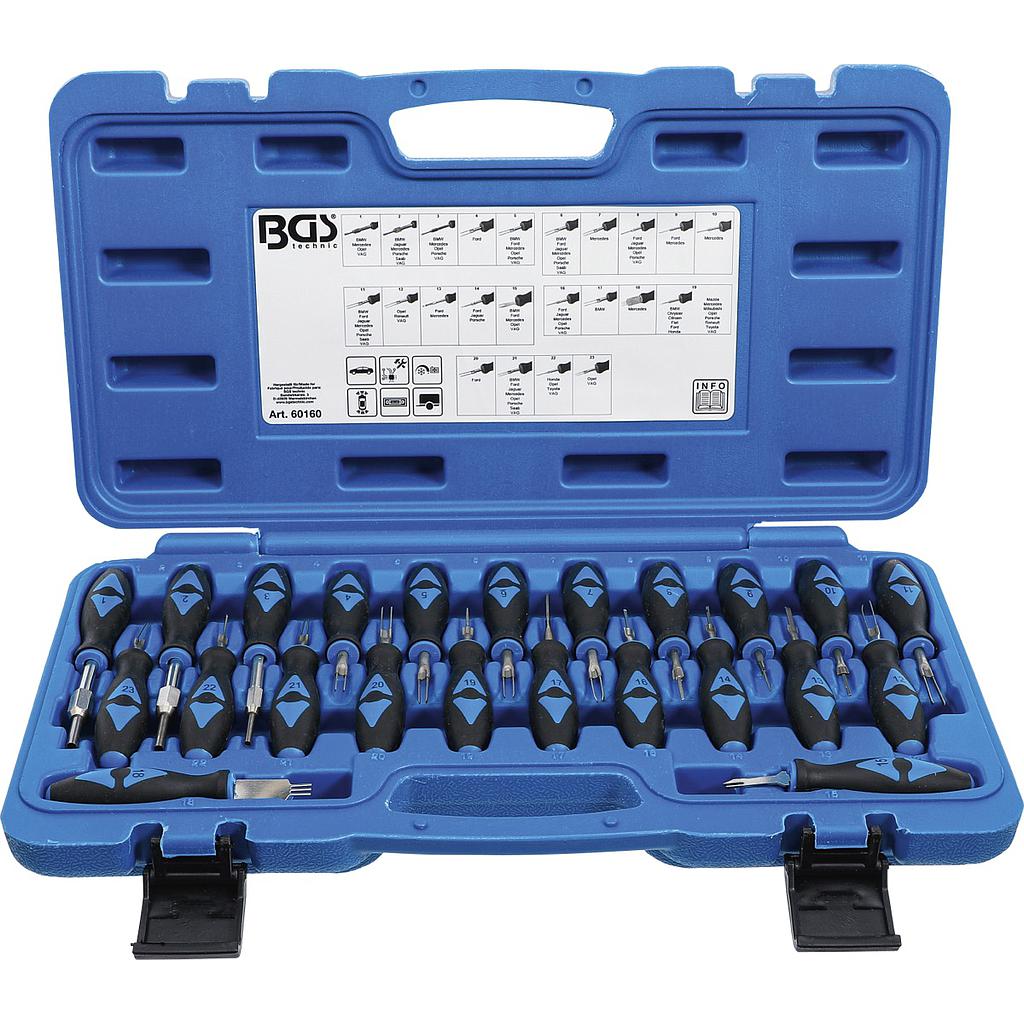 Stecker-Entriegelungs-Werkzeug-Satz | 23-tlg.