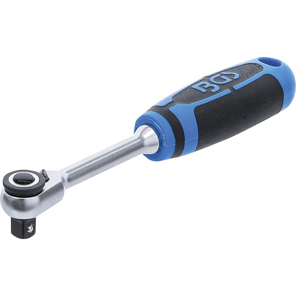 Umschaltknarre | feinverzahnt | Abtrieb Aussenvierkant 6,3 mm (1/4")