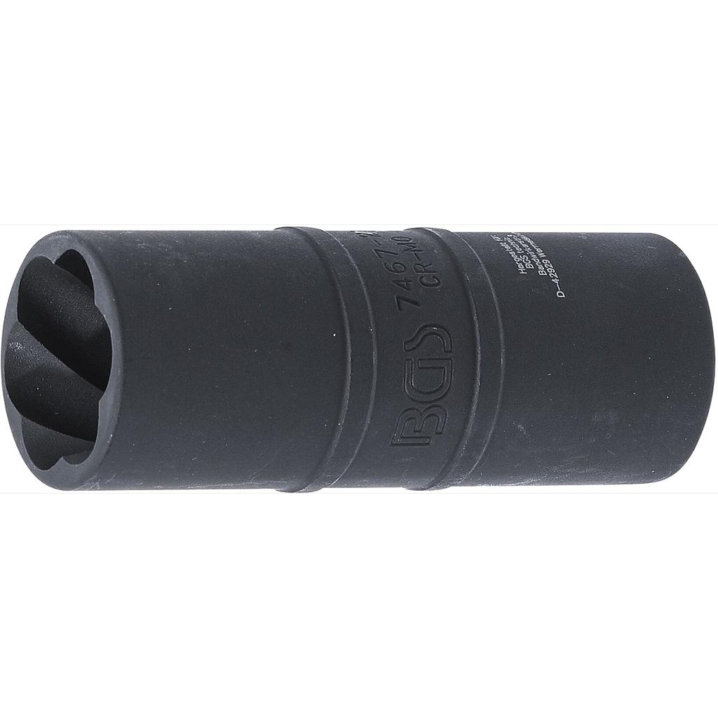 Kraft-Spezial-Schraubenausdreh-Wendeeinsatz 21 mm | 12,5 mm (1/2")