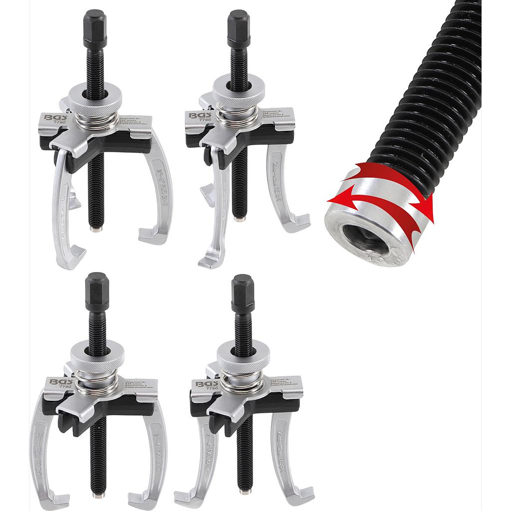 Aussen-/Innenabzieher, 2- und 3-armig | 76 - 102 mm