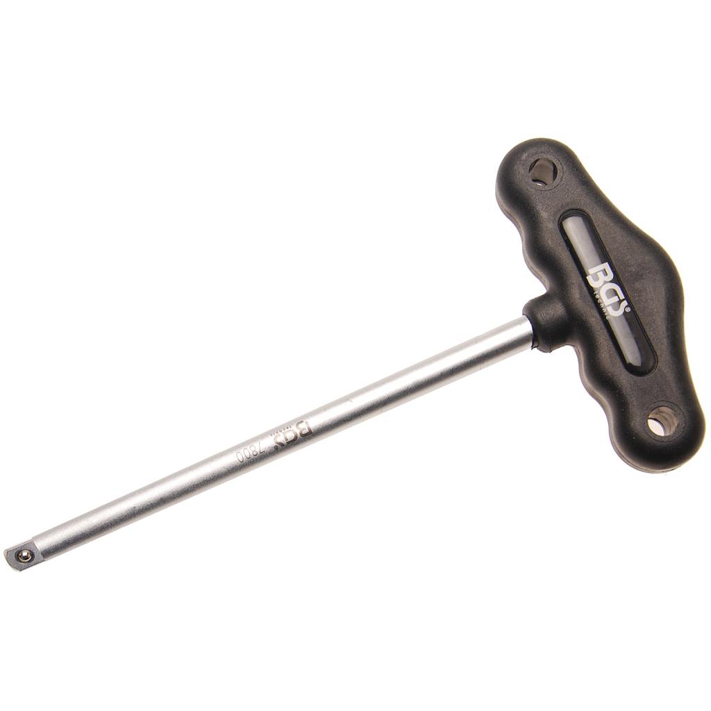 T-Griff | Abtrieb Aussenvierkant 6,3 mm (1/4") | 230 mm