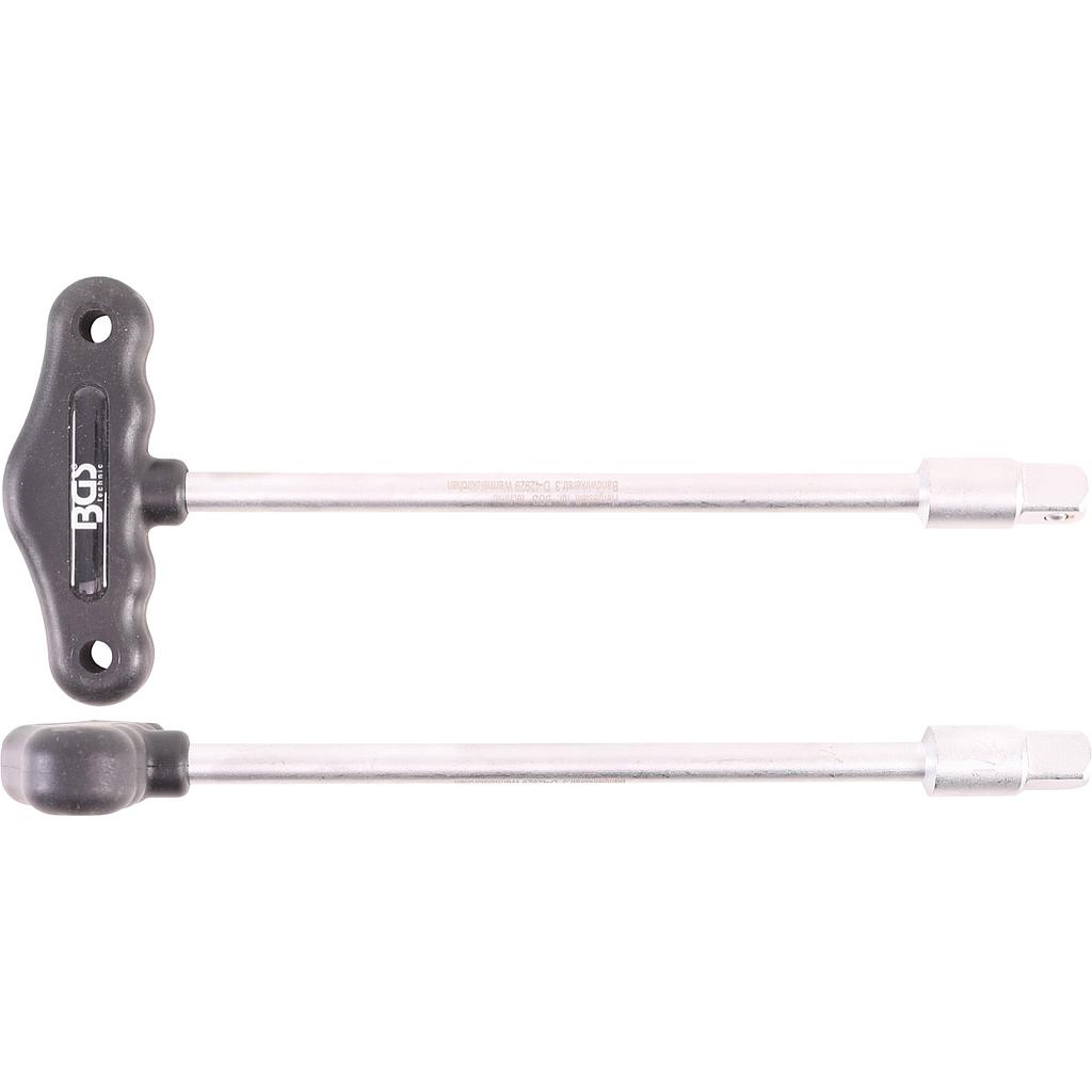 T-Griff | Abtrieb Aussenvierkant 12,5 mm (1/2") | 230 mm