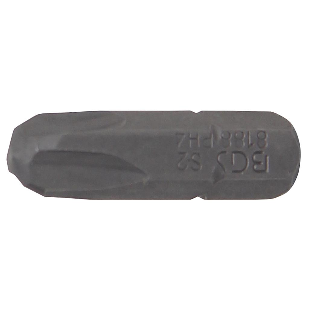 Bit | Antrieb Aussensechskant 6,3 mm (1/4") | Kreuzschlitz PH4