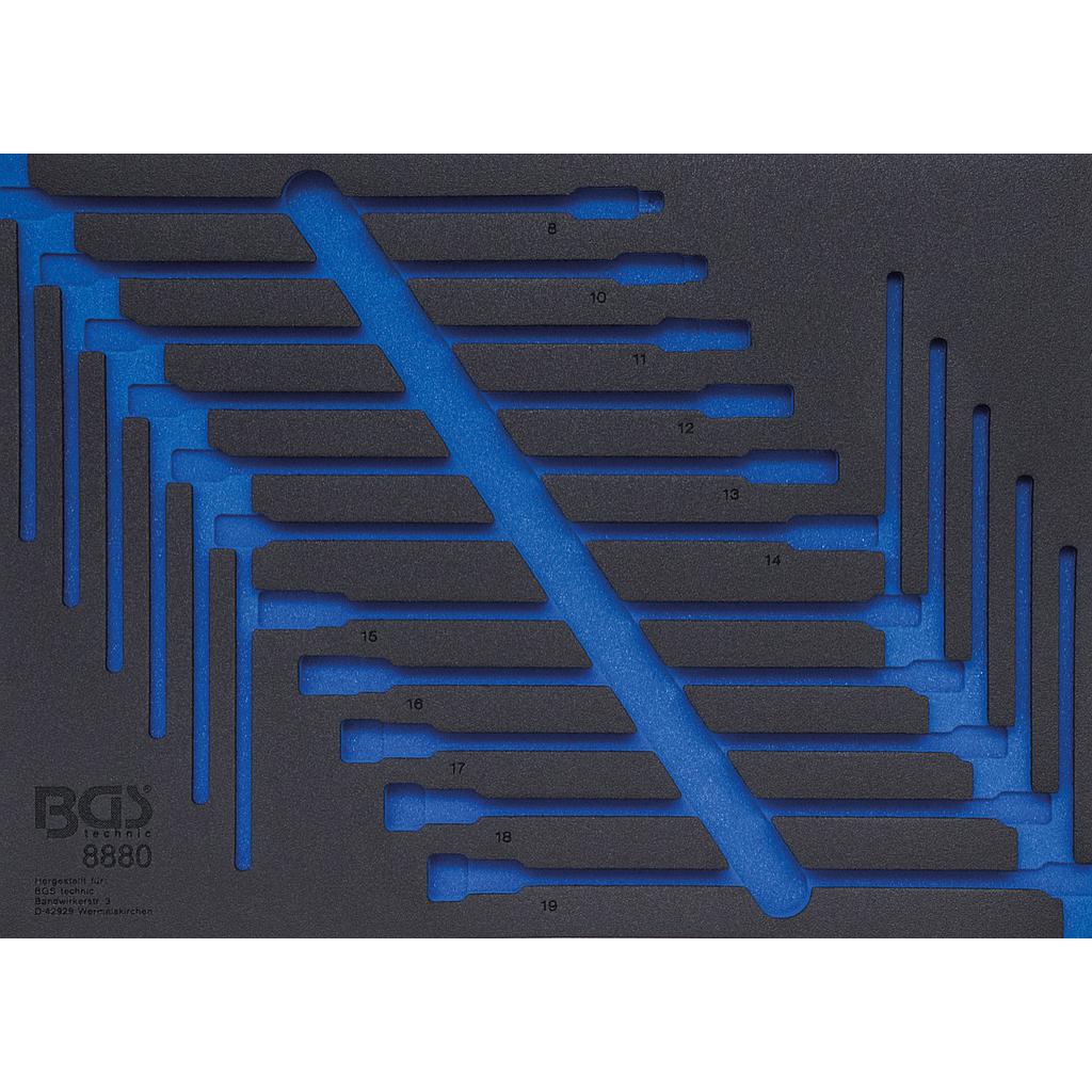 Werkstattwageneinlage 3/3 | leer | für Art. 8880