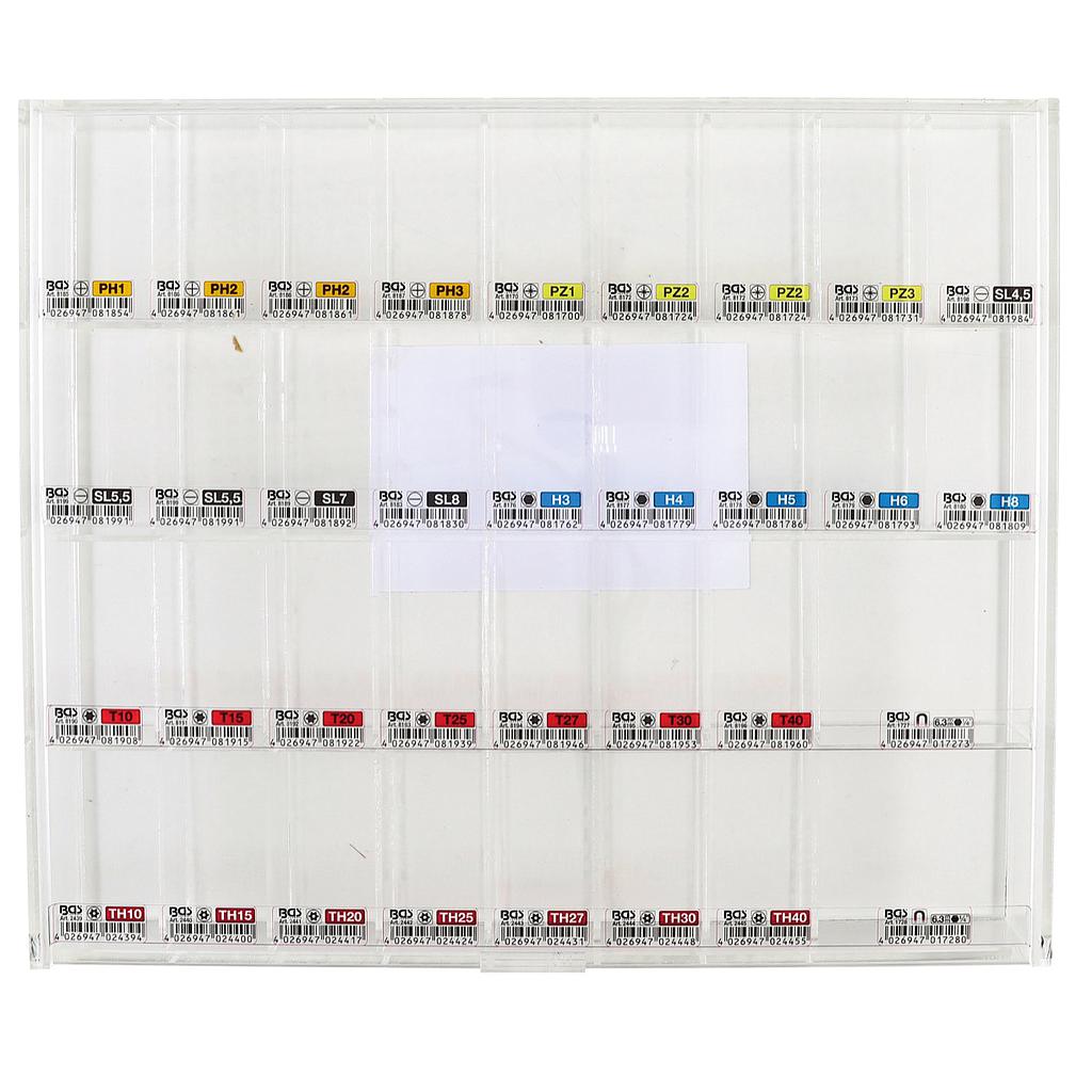 Verkaufsdisplay | leer | für Bit- und Bithalter | für Art. 9328