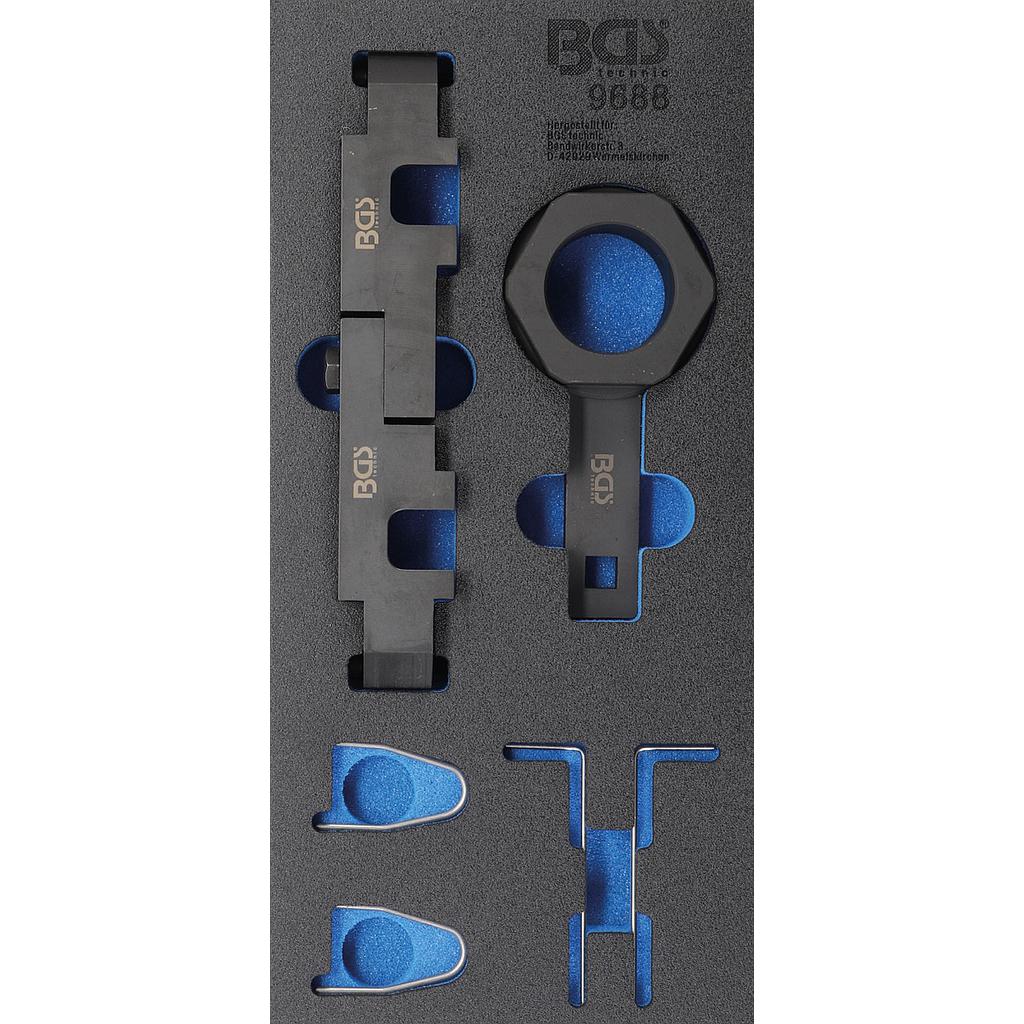 Werkstattwageneinlage 1/3: Motor-Einstellwerkzeug-Satz | für Opel 1.6 SIDI