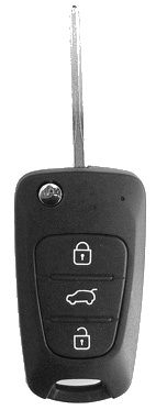 Boîte de clé 3 boutons